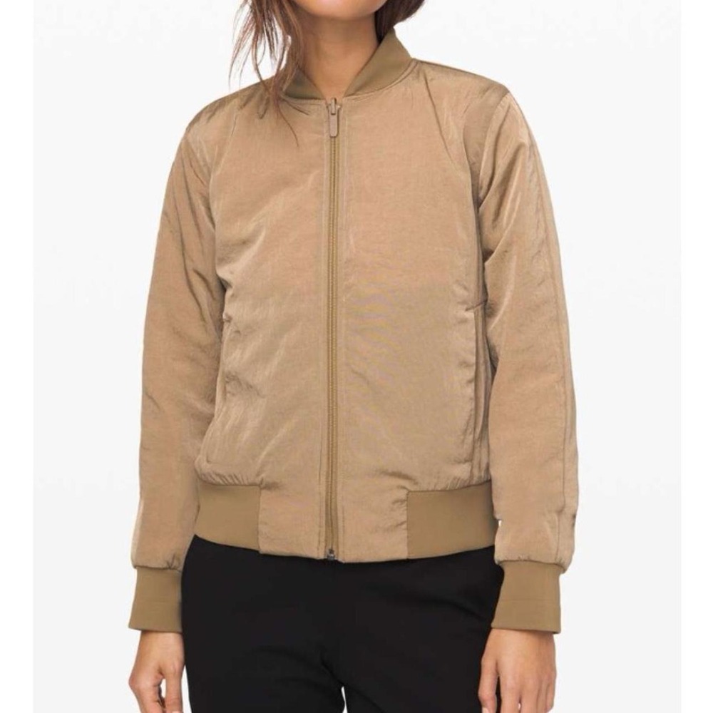 Lululemon bomber jacket sz 10